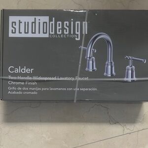 Chrome Two Handle Lavatory Faucet